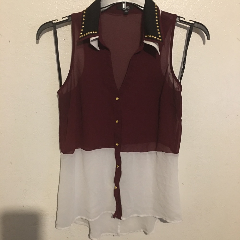 Sleeveless top